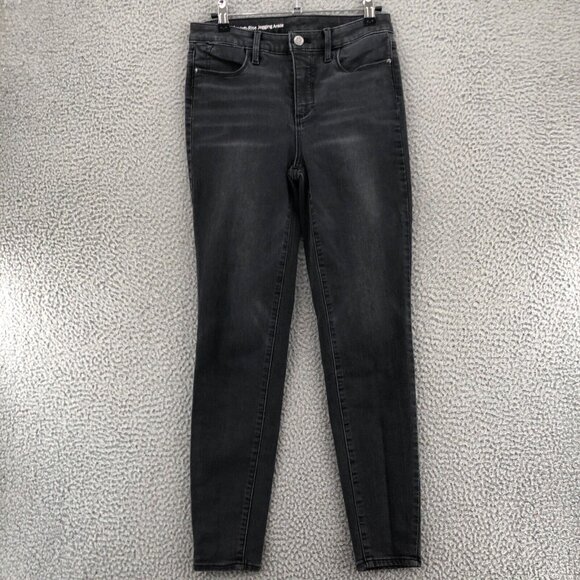 Talbots Jeans Womens 2 Gray Denim Flawless High Rise Jegging Ankle Fit Stretch - Picture 1 of 11